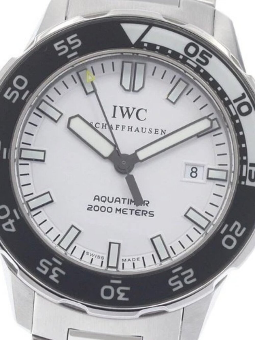 IWC SCHAFFHAUSEN Aquatimer IW356805 Date white Dial Automatic Men's Watch_965564